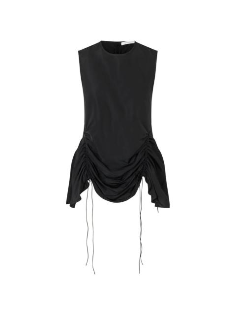 CECILIE BAHNSEN Unika ruched-detailing top