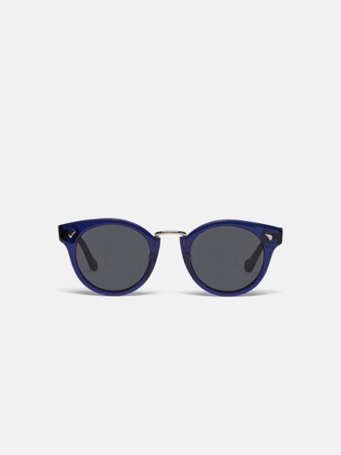 Bio-Plastic Round-Frame Sunglasses