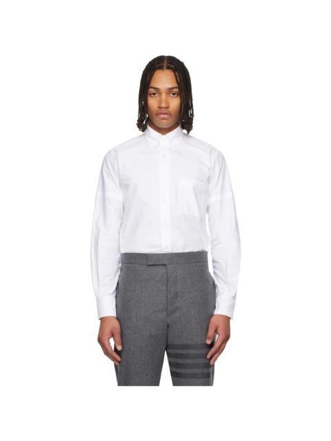 Thom Browne White Classic Armband Shirt