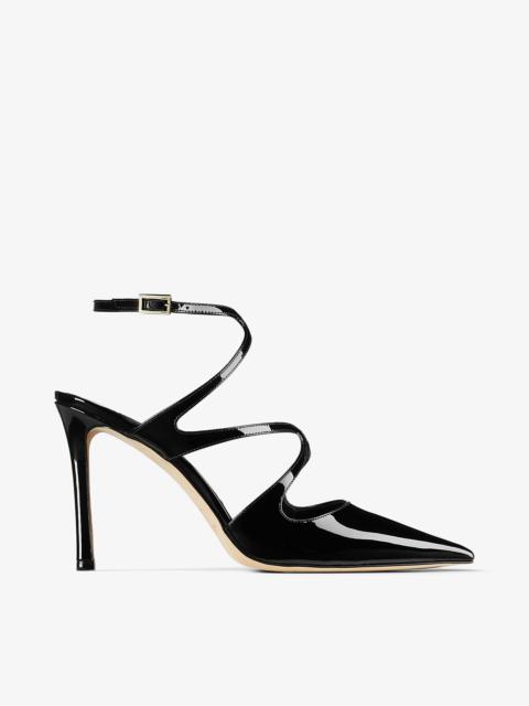 JIMMY CHOO Belinda Pump 90 Black Patent Leather Pumps