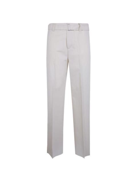 LARDINI belted trousers