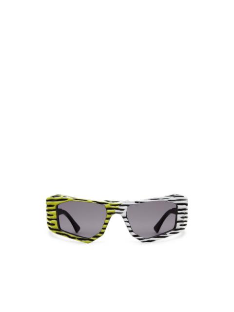 Kuboraum geometric-frame sunglasses