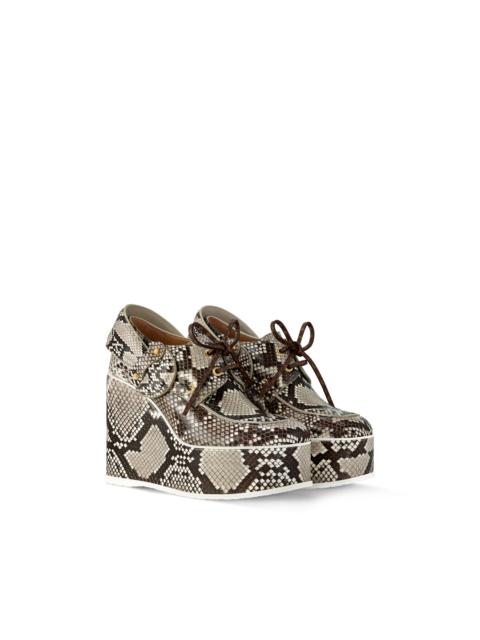 Louis Vuitton LV Cove Wedge Boat Shoe