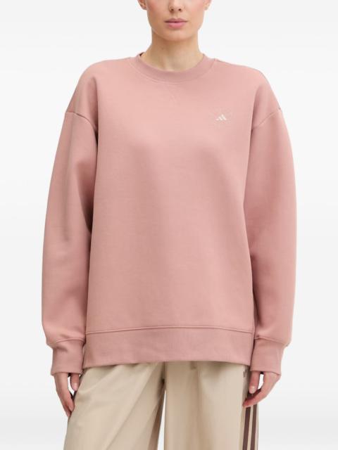 adidas logo-print sweatshirt
