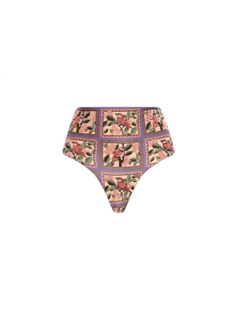 Agua by Agua Bendita Magenta Golondrinas Bikini Bottom