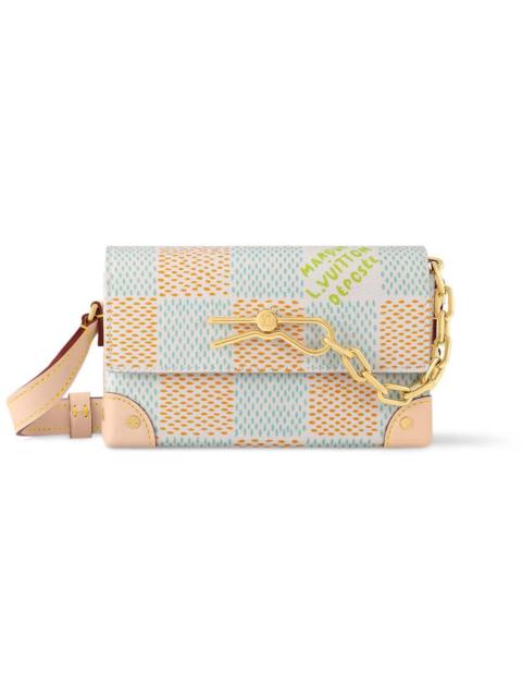 Louis Vuitton Louis Vuitton Steamer Wearable Wallet Damier Heritage White