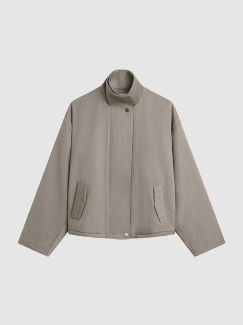 ST. AGNI Oupa Flight Jacket - Doe