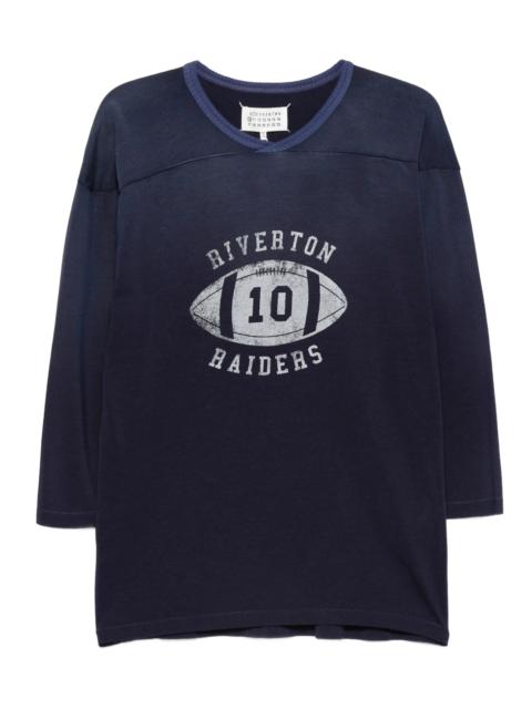 Maison Margiela Maison Margiela Football-print T-shirt