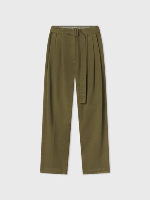 CO Pleated Pant in Cotton