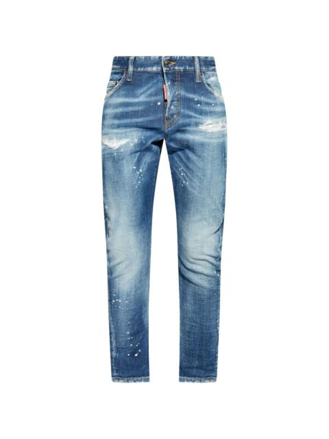 mid-rise skinny jeans