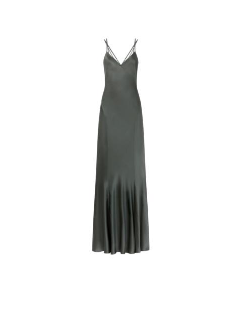 TOM FORD SILK EVENING SLIP DRESS WITH DOUBLE STRAPS