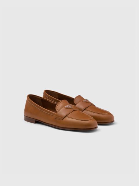 Nappa leather loafers