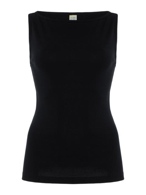 FLORE FLORE Timmi Organic Cotton Tank Top black
