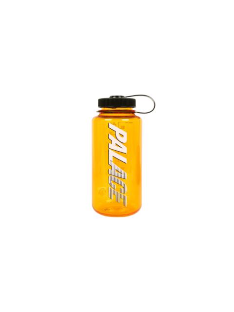 PALACE PALACE NALGENE FONT WATER BOTTLE CLEMENTINE / BLACK