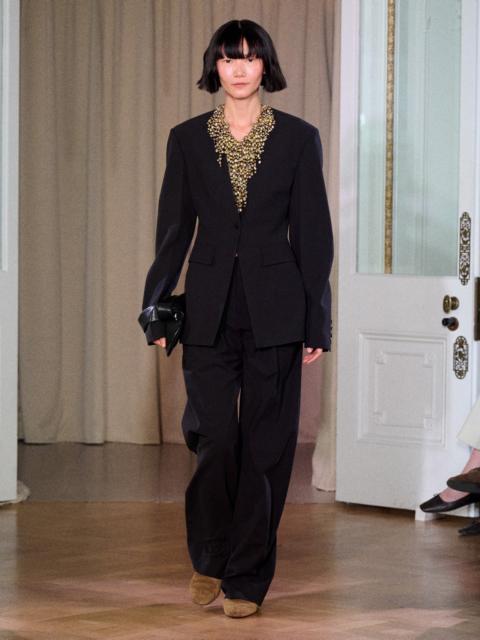 Nanushka Collarless blazer