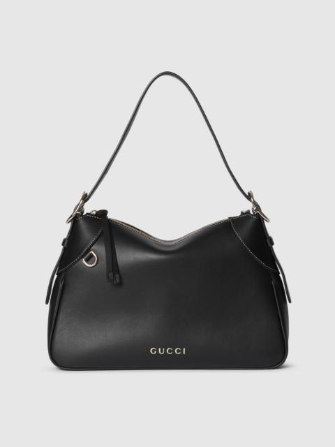 GUCCI GG Emblem medium shoulder bag