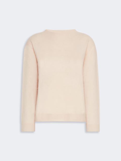 WEEKEND Max Mara ECO Wool and cashmere crewneck sweater - ICE