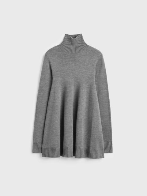 TOTEME Wool turtleneck top grey