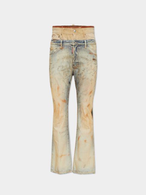 DSQUARED2 LIGHT SEDONA WASH TWIN PACK SHARPEI JEANS