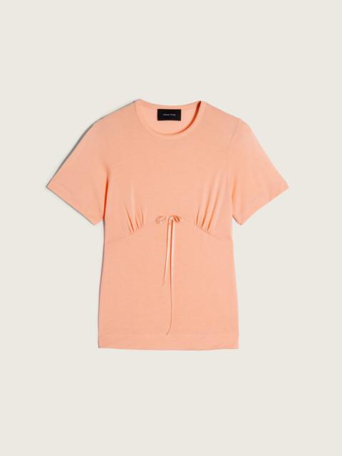 Simone Rocha Gathered Bust Bow T-Shirt