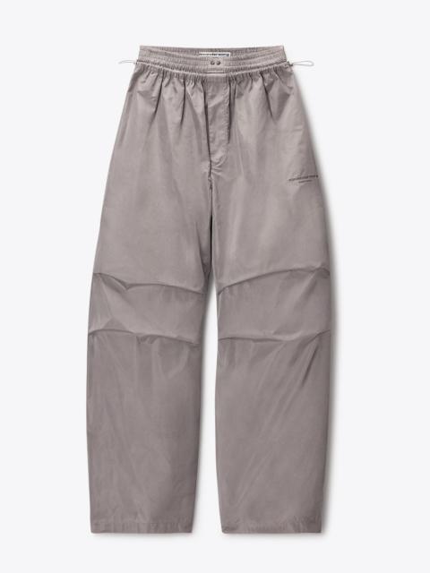 Alexander Wang BOXER WAIST MID-RISE TRACK PANT