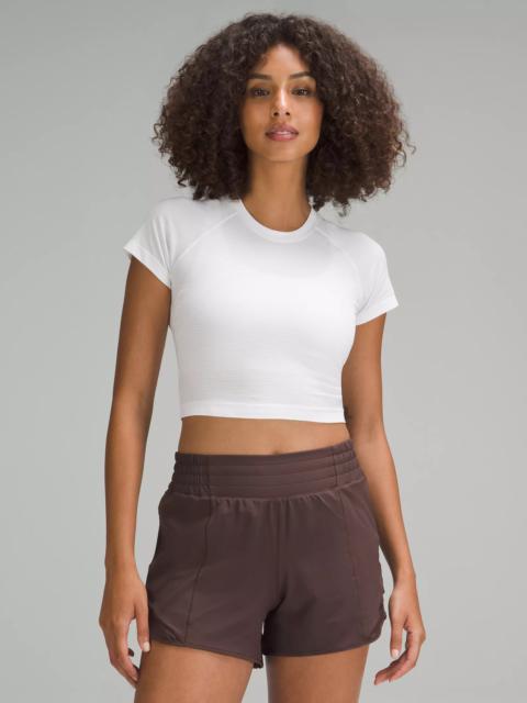 lululemon Swiftly Tech Cropped Short-Sleeve Shirt 2.0