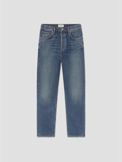 90'S PINCH WAIST CROP (COMFORT STRETCH) IN OVERCAST