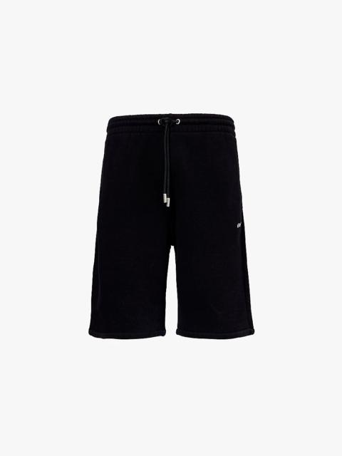Off-White Arrow Skate graphic-print cotton-jersey shorts