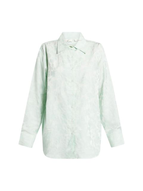 floral-print long-sleeve shirt
