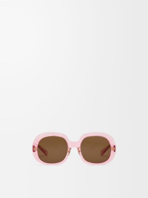 Loewe Mini Anagram Steps Square sunglasses