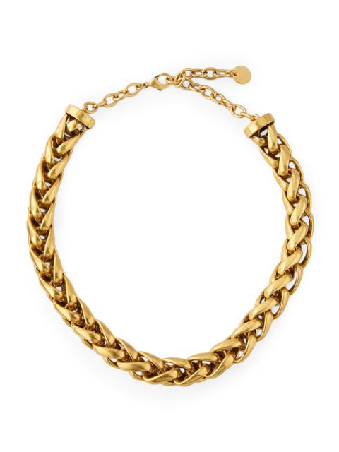 Cult Gaia Women's Grano Goldtone Choker - Dark Coral