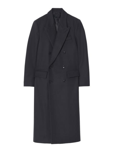 NILI LOTAN Edmont Double Breasted Wool Coat grey