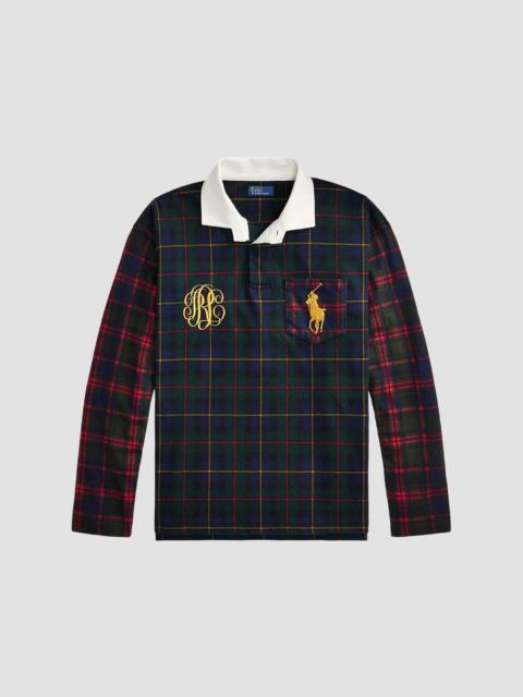 Polo Ralph Lauren Women's Logo Plaid Cotton Rugby Shirt - Multi