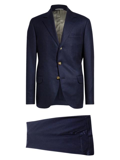 Brunello Cucinelli Wool Flannel Suit
