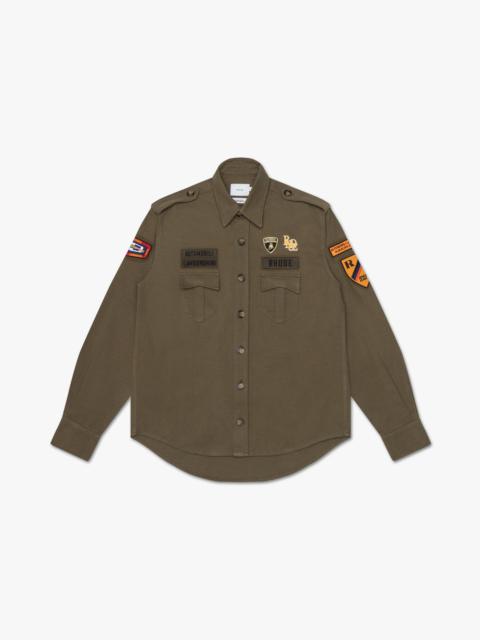 Rhude LAMBORGHINI MILITARY SHIRT