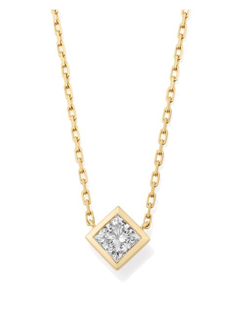 KENDRA SCOTT 0.75 ct Lab Grown Diamond Michelle 14k Yellow Gold Pendant Necklace