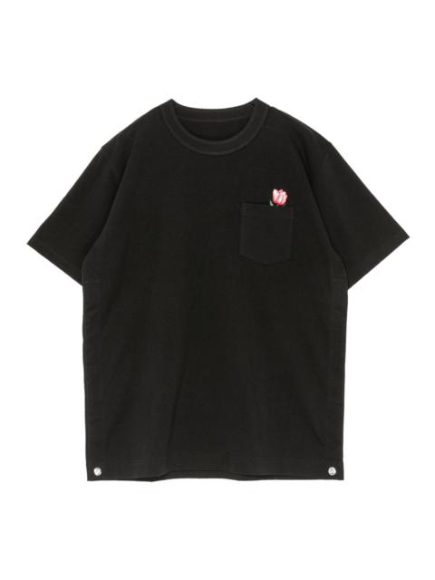 sacai Bunney / Eug / sacai Tulip Embroidery T-Shirt