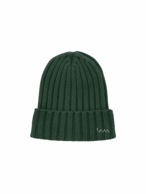 visvim KNIT CAP COTTON GREEN