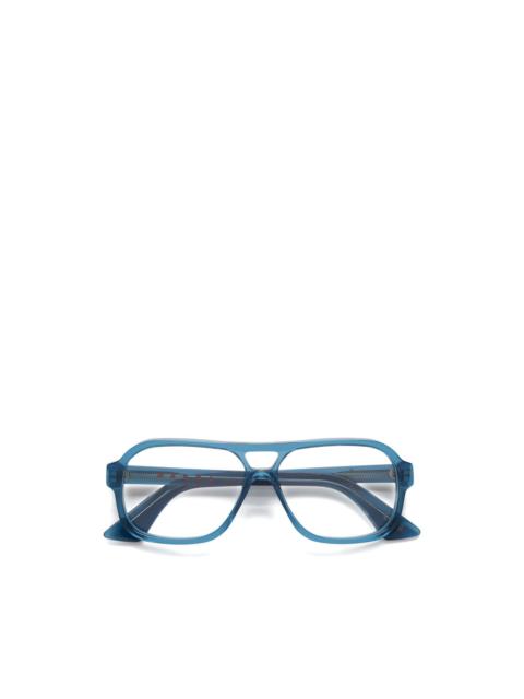 Marni x RETROSUPERFUTURE Moziqui pilot-frame glasses