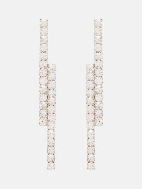 Jennifer Behr Gwen crystal-embellished drop earrings
