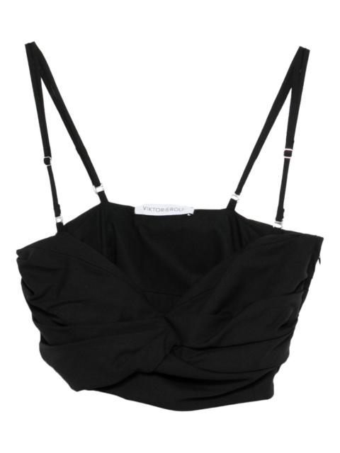VIKTOR & ROLF ruched bralette