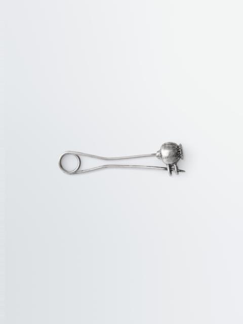 Lemaire THISTLE PIN BROOCH IN BRASS