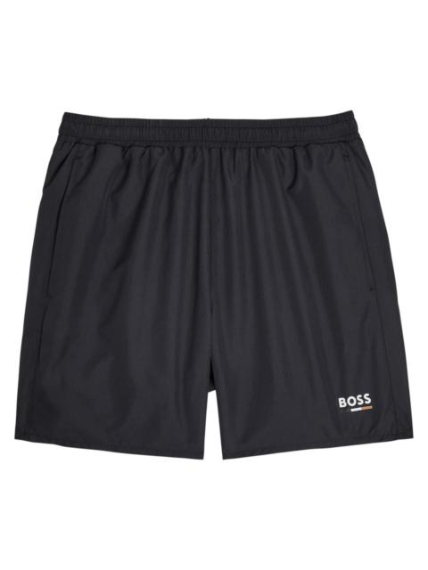 BOSS Boss Swordfish Logo Shell Swim Shorts