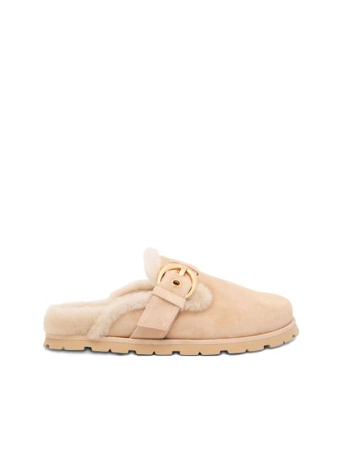 Stuart Weitzman Chrystie shearling mule
