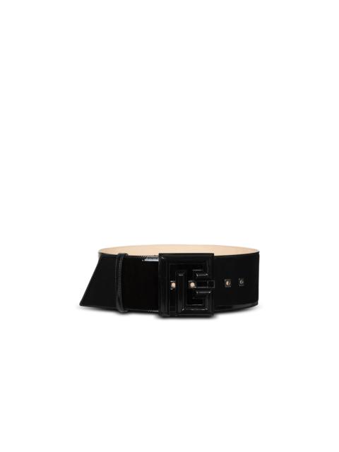 P-Belt in patent leather