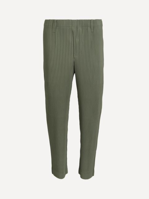 Core Pleated Straight Leg Trousers