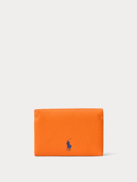 Polo Ralph Lauren Polo Play Leather Snap Card Case