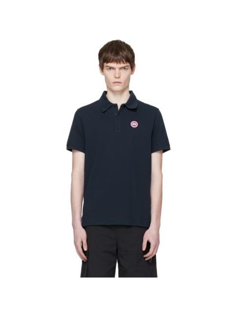 Canada Goose Navy Beckley Polo