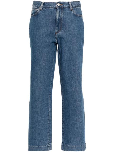A.P.C. New Sailor high-rise straight-leg jeans
