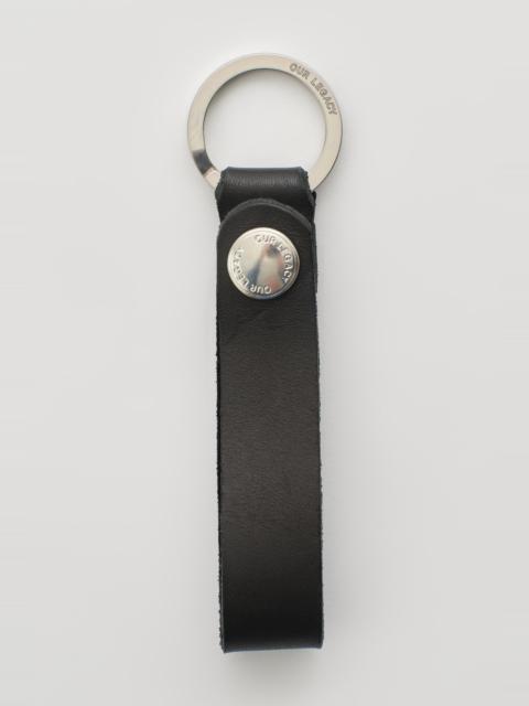 Our Legacy Key Holder Black Leather